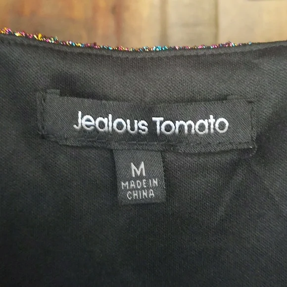 Jealous Tomato Metallic Rainbow Simmer Bodysuit - Women's Medium - Picture 4 of 6